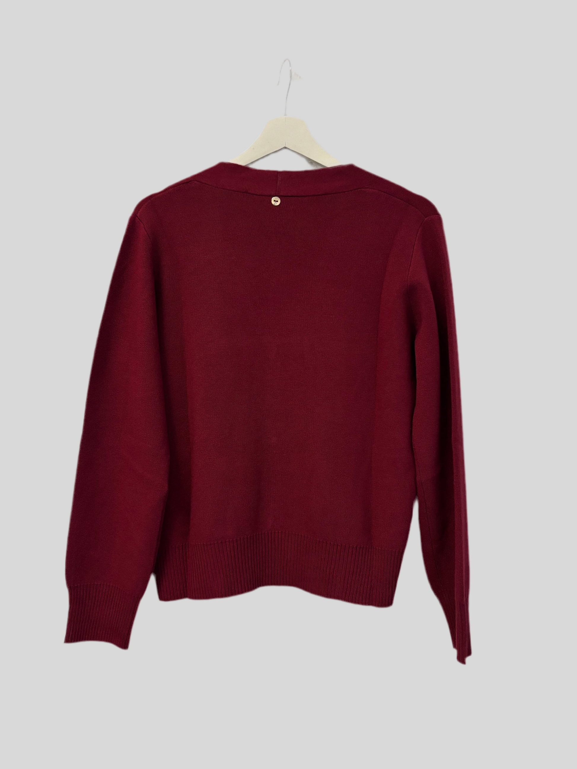 Cardigan Flirt viscosa amarena