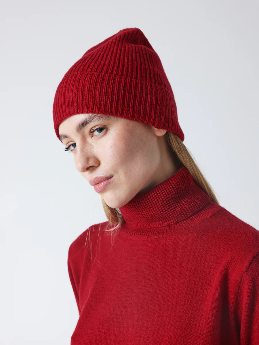 Berretto Absolut Cashmere Maeve cherry