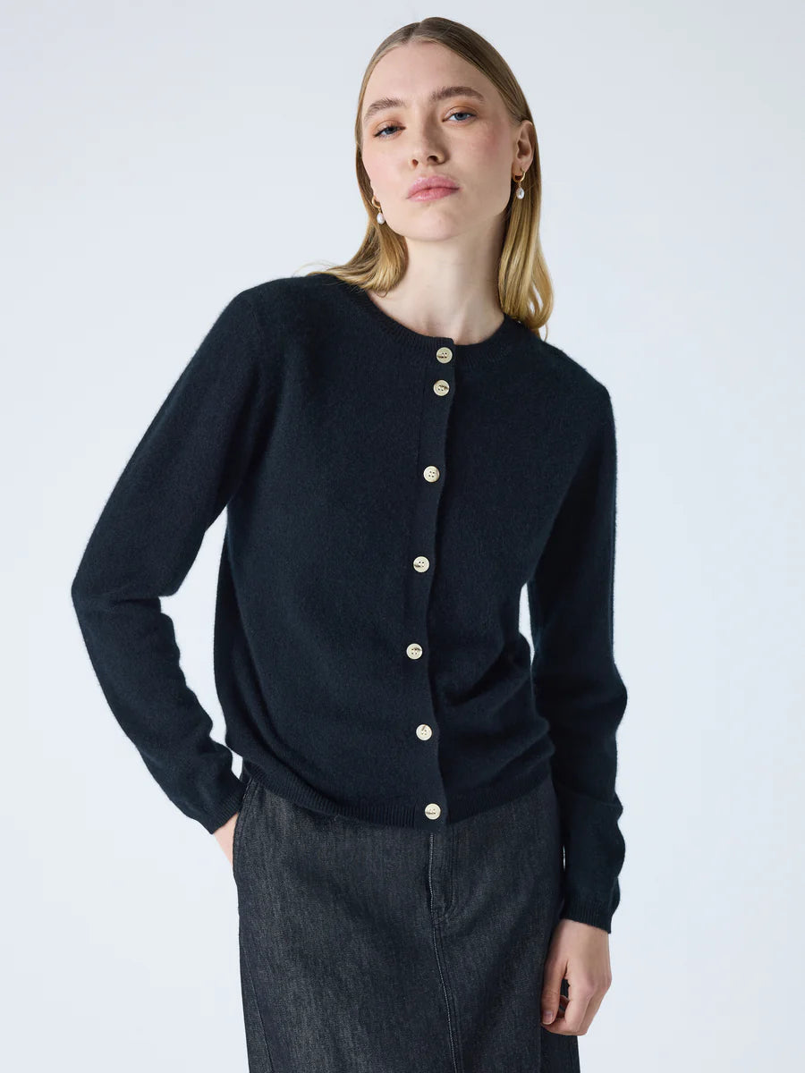 Cardigan Absolut Cashmere Maddalena black