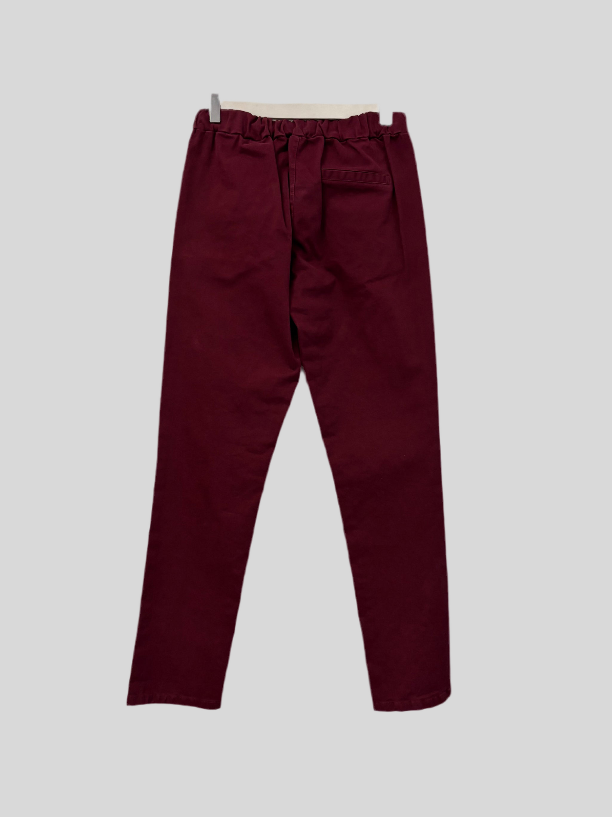 Pantalone Flirt cotone bordeaux