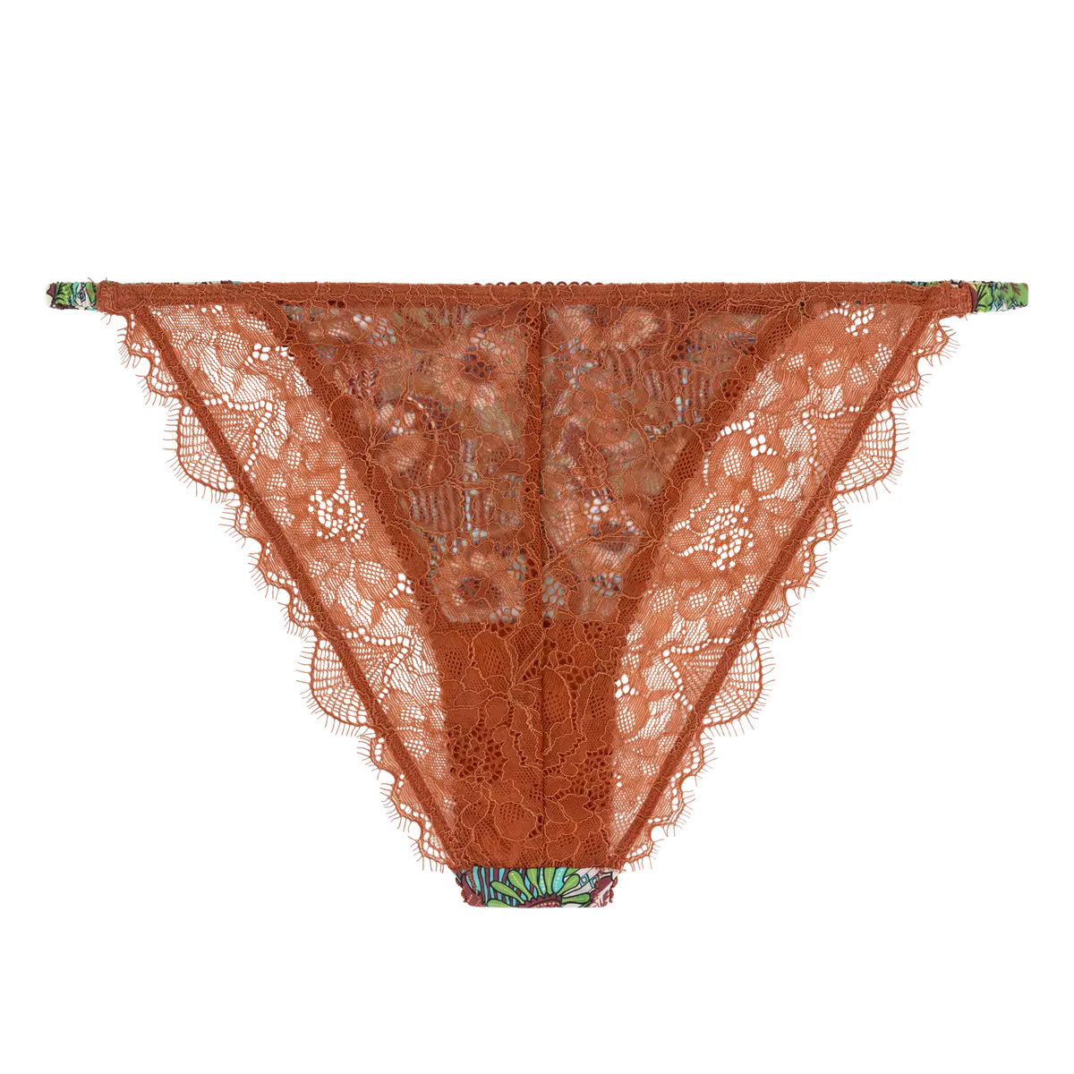 Slip Love Stories Wild Rosie Brown/Green