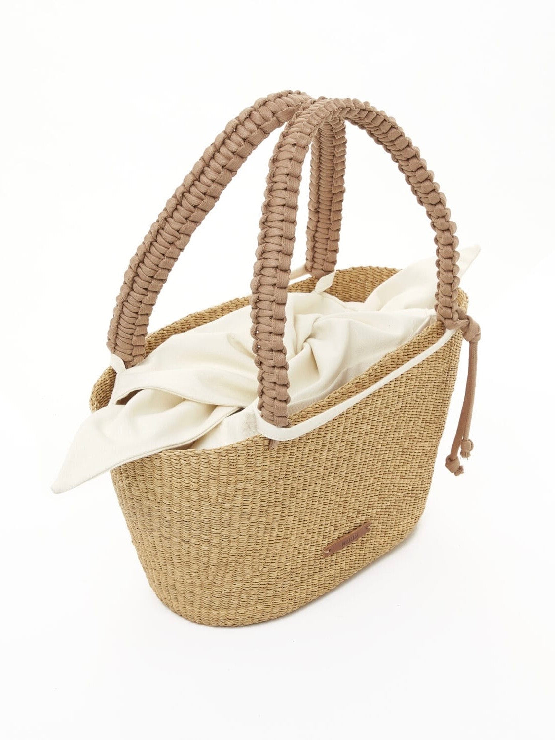 Borsa Muun Margareth Camel Ecru