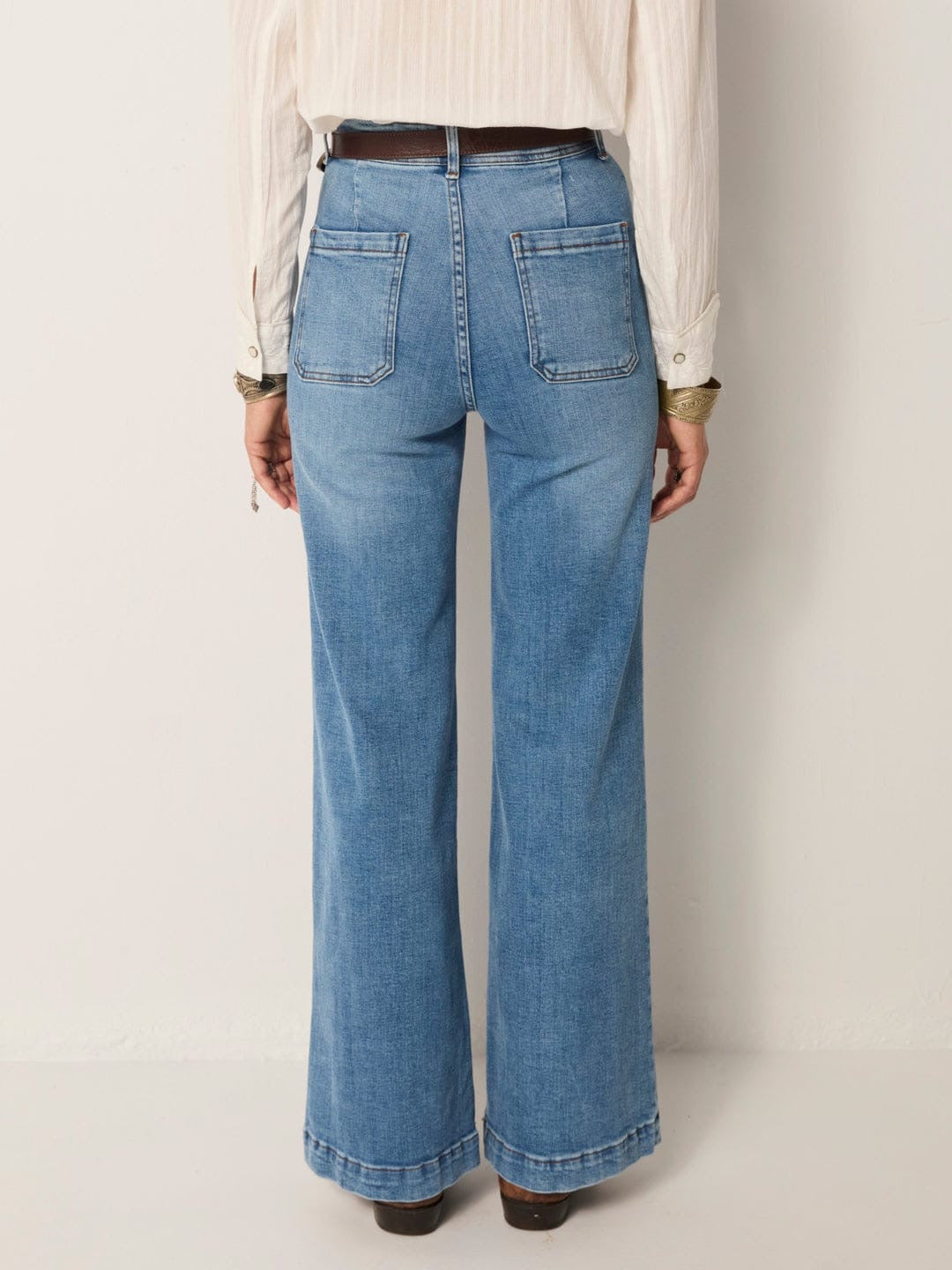 Jeans Maison Hotel Giuletta Willie light blue denim