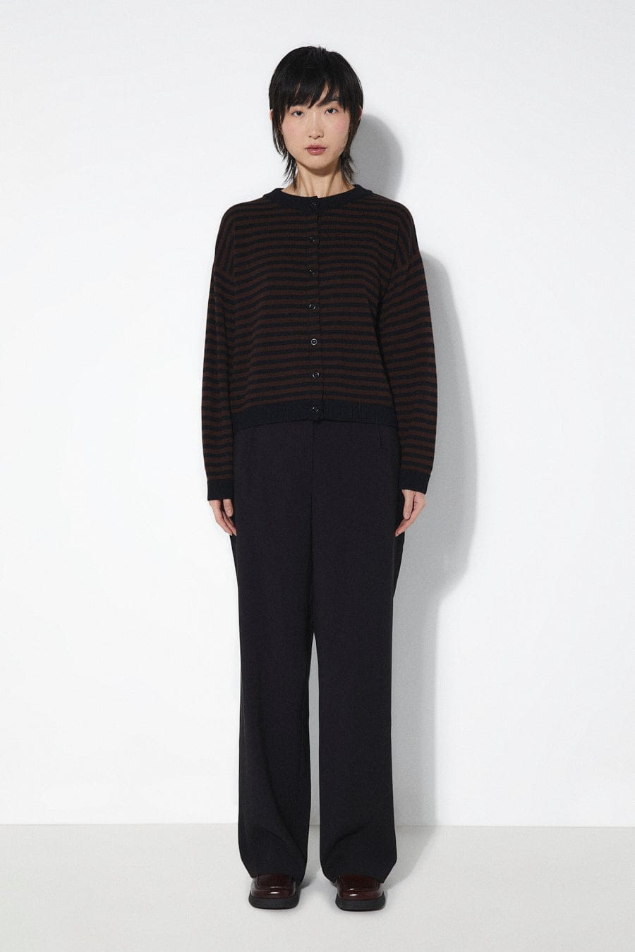 Cardigan Rita Row Lynn a righe