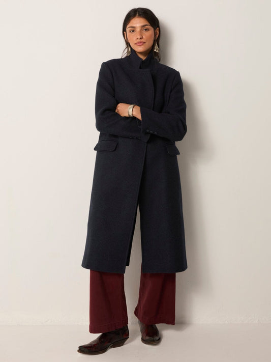 Cappotto Maison Hotel Bruno Sempione midnight blue