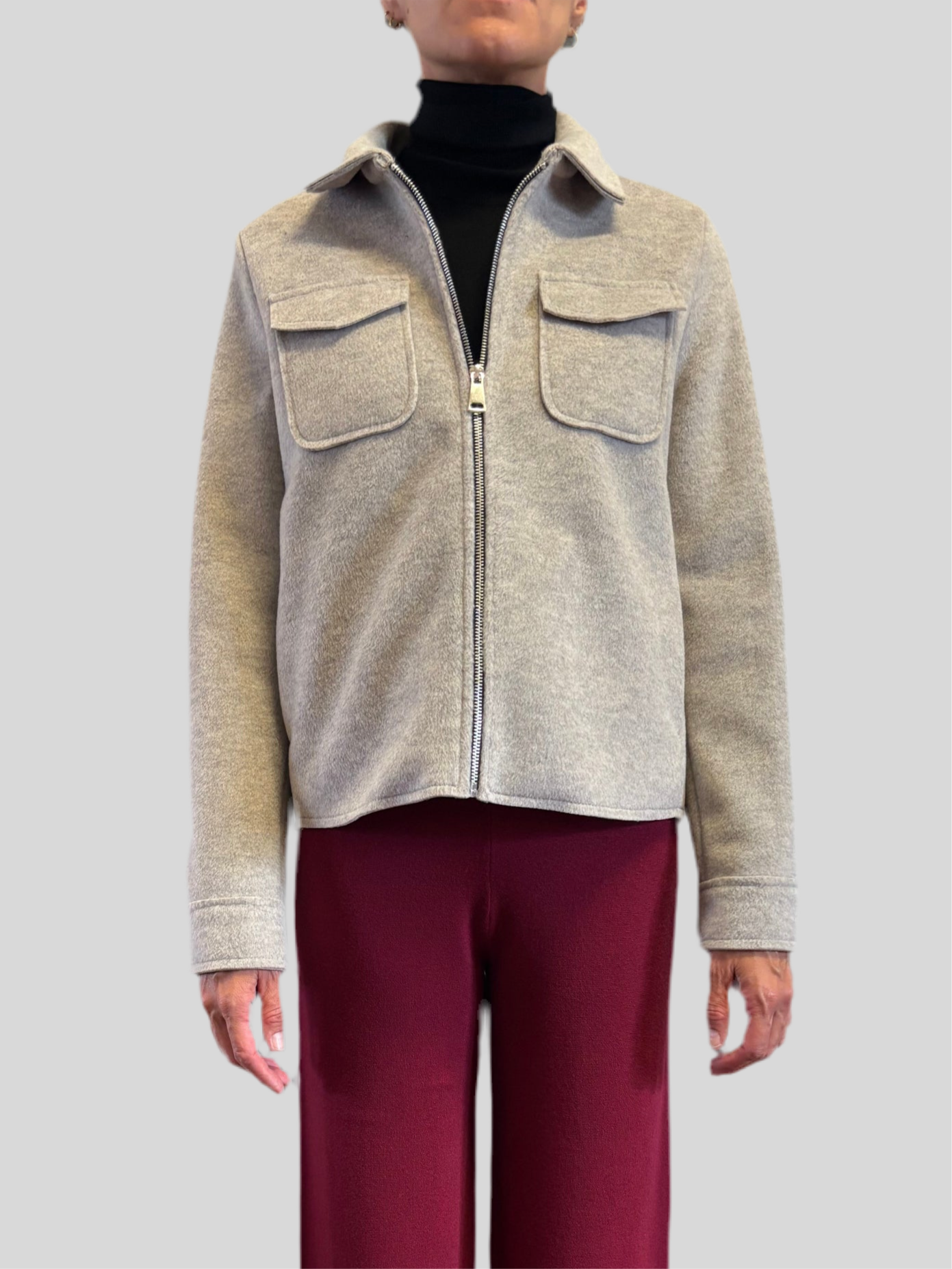 Giacca Flirt camicia beige