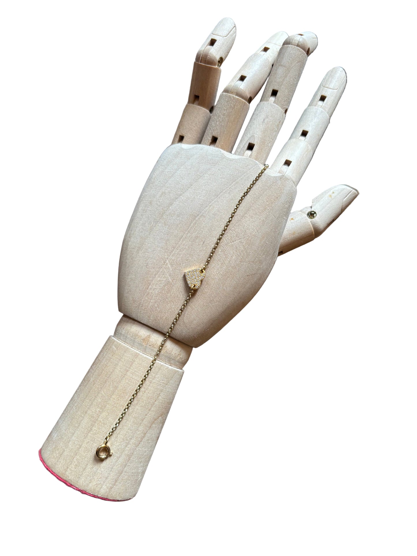 Bracciale Emmevi cuore zirconi