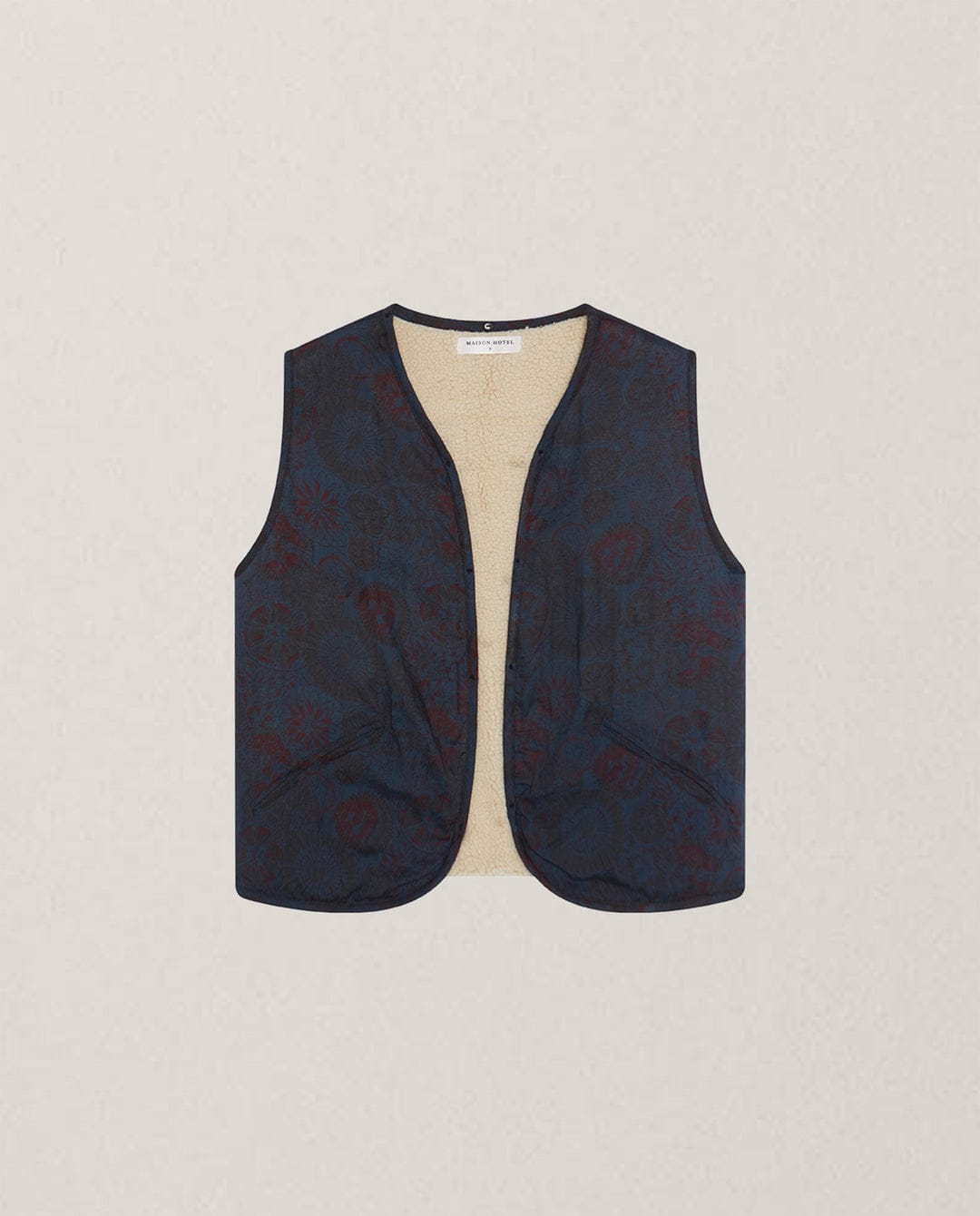 Giacca Maison Hotel Welsey Blue Western