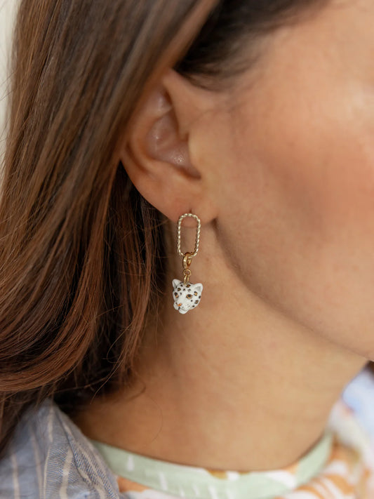 Ciondolo Nach White Leopard