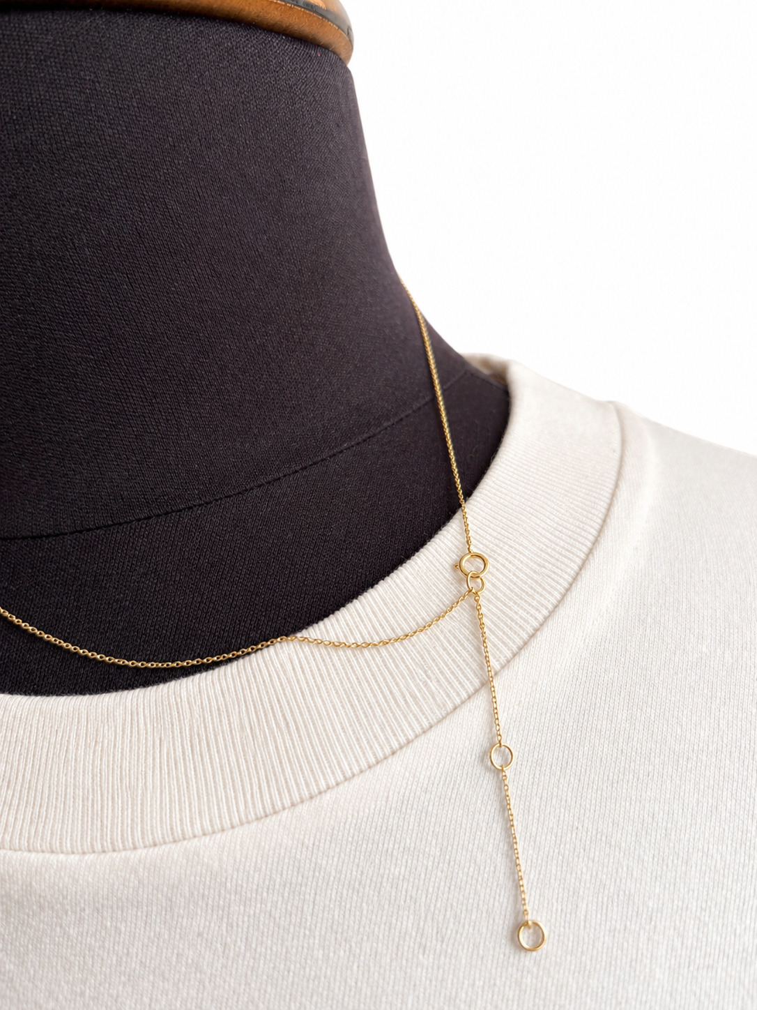 Collana Emmevi tre perle pendenti