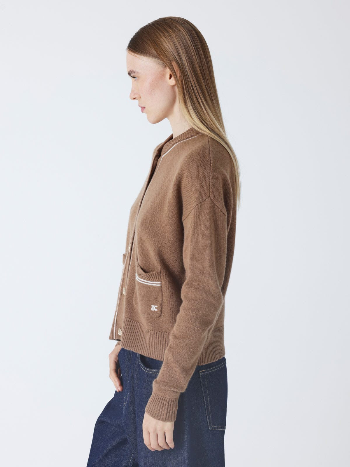 Cardigan Absolut Cashmere Luana camel