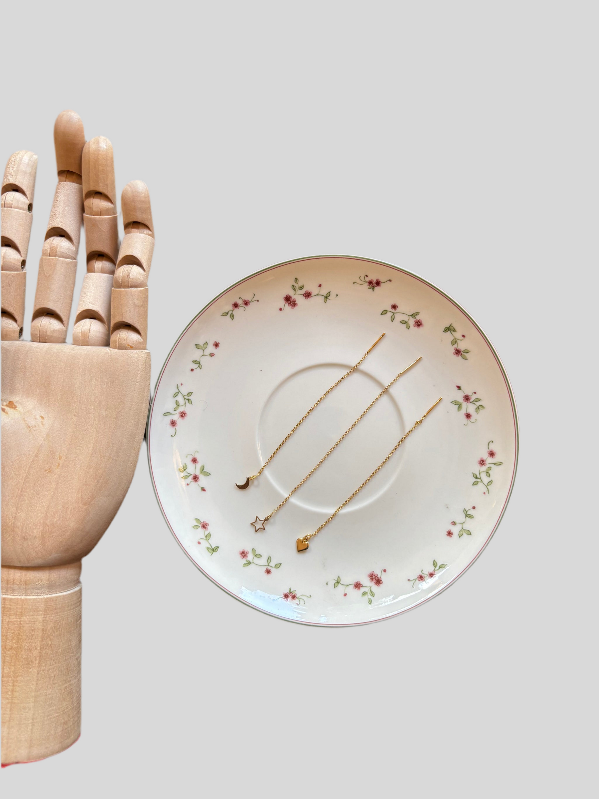 Orecchino Emmevi catenina