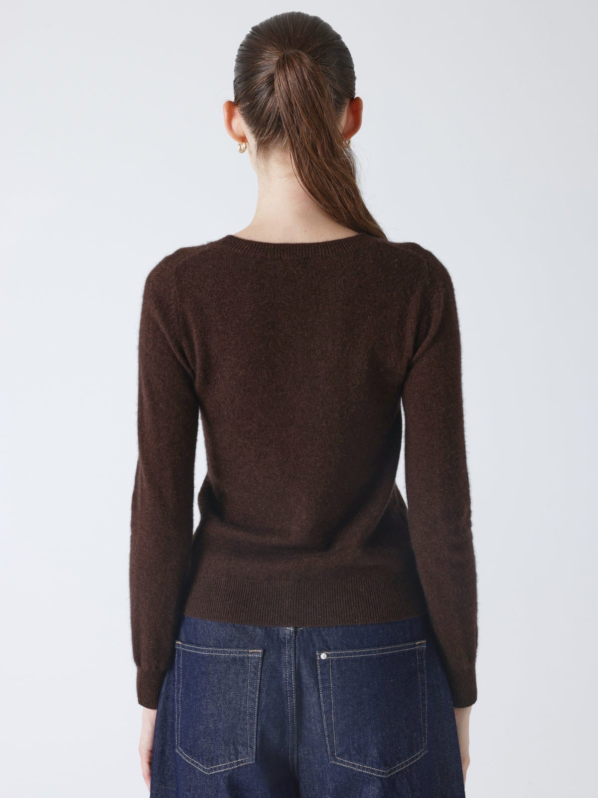 Maglione Absolut Cashmere Catelina brownie