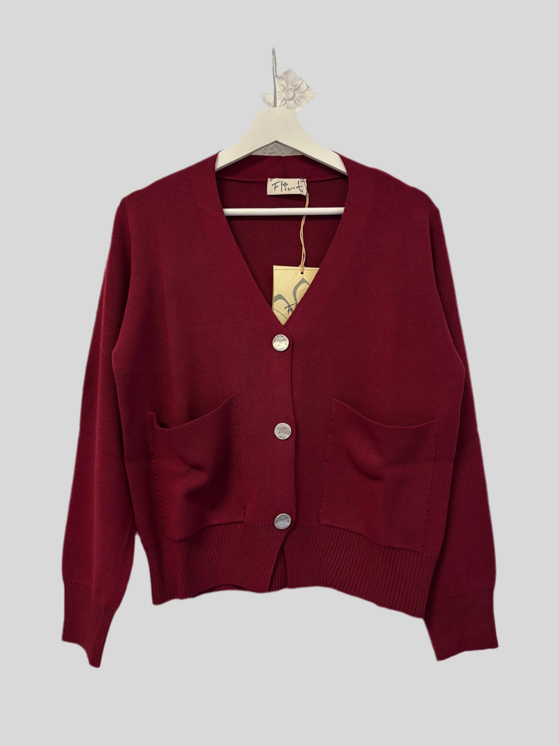 Cardigan Flirt viscosa amarena