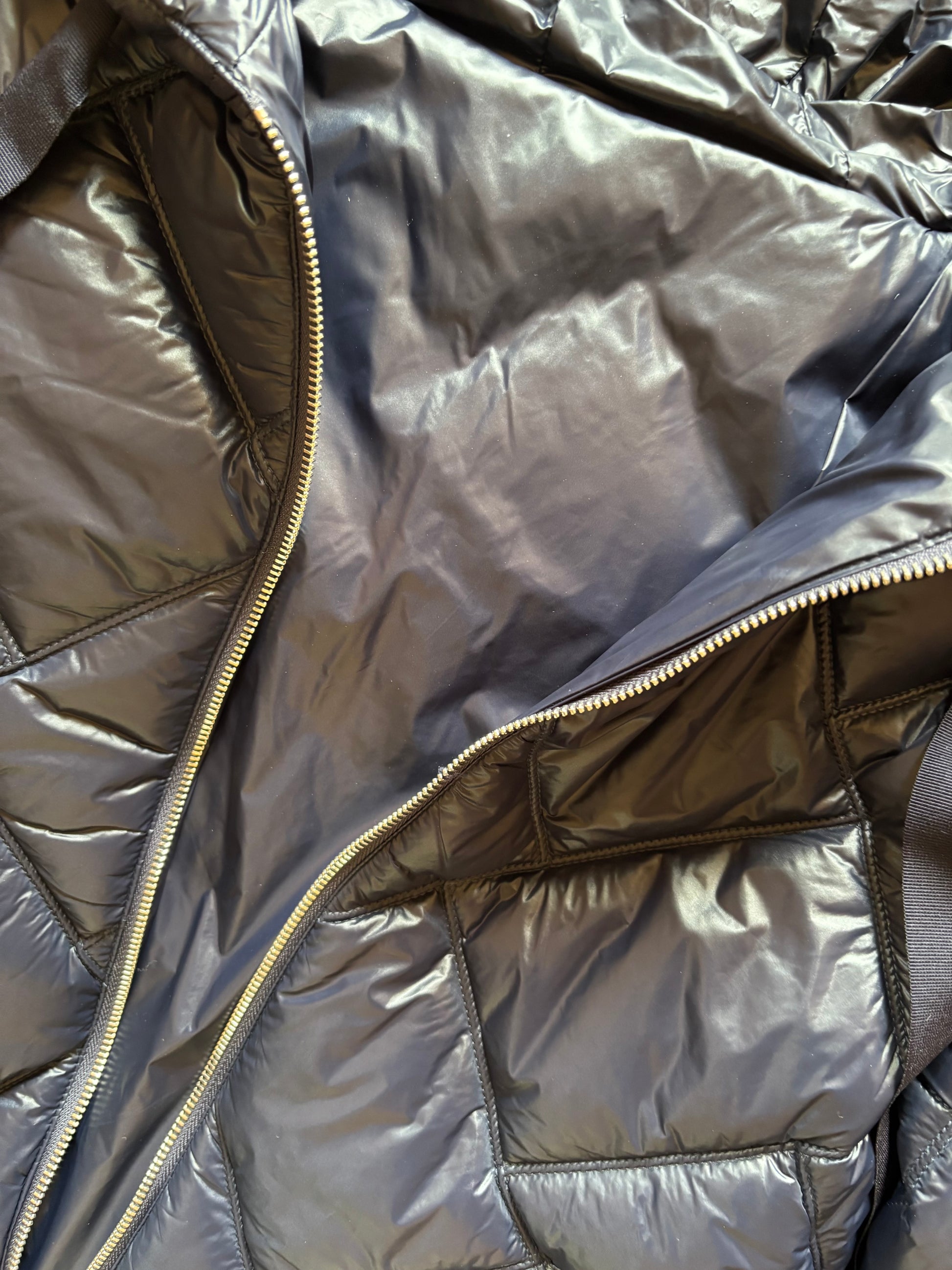 Giaccone Flirt piumino blu reversibile