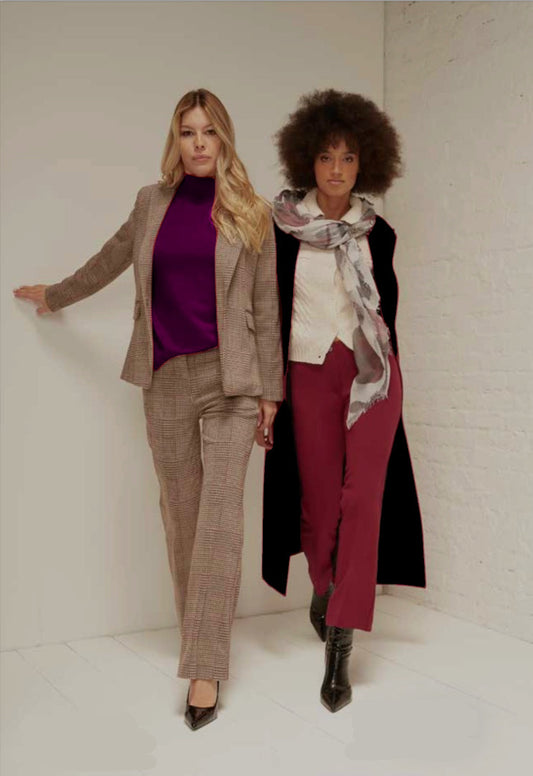 Cappotto Flirt lungo nero