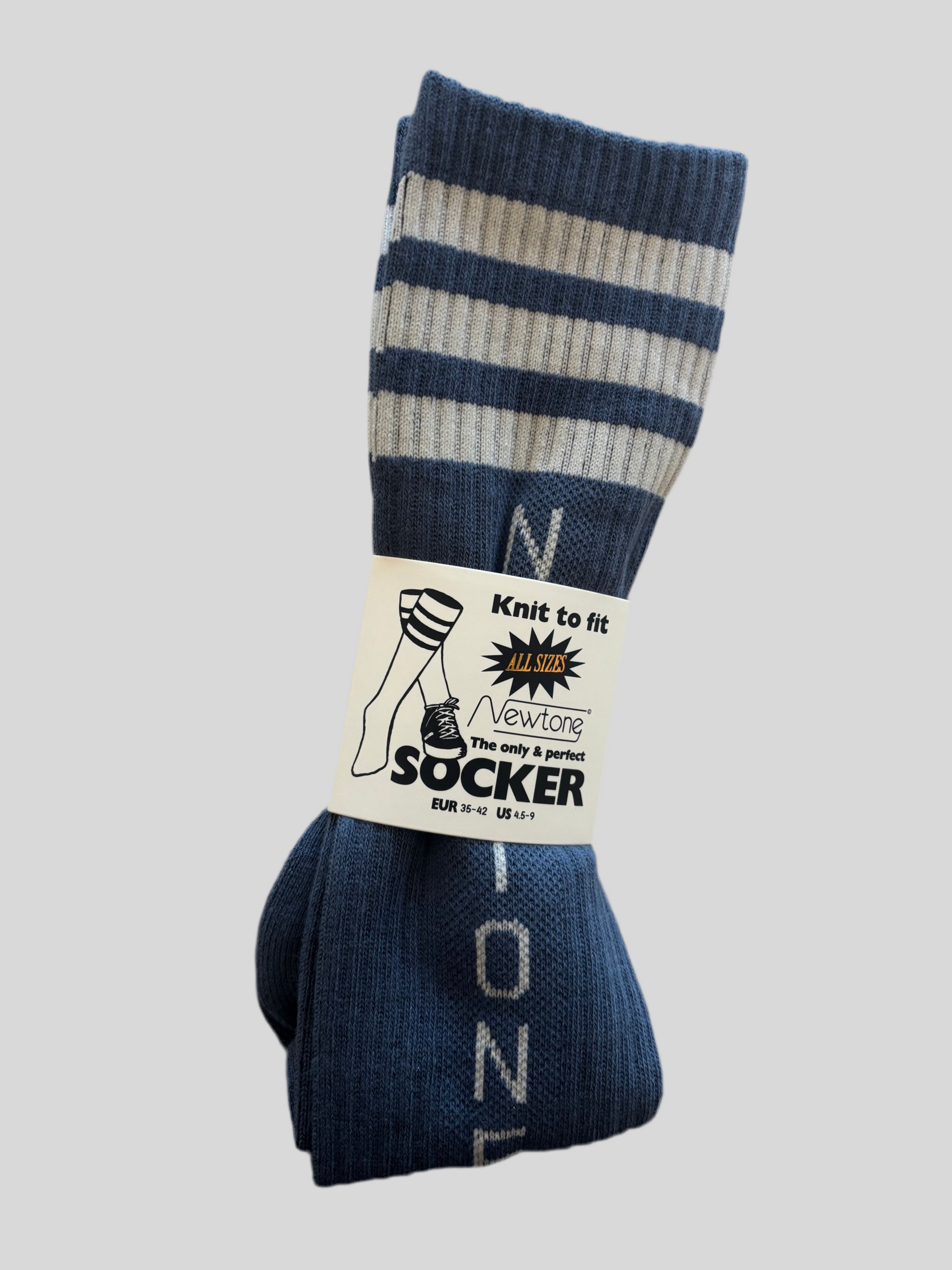 Calze Newtone Brand Clicker denim