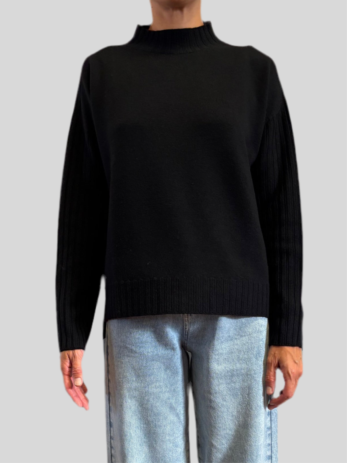 Maglione Flirt lana nero