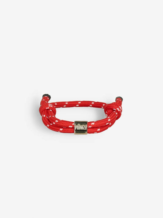 Flowze FLO / BRACE Red bracelet - Rope bracelet