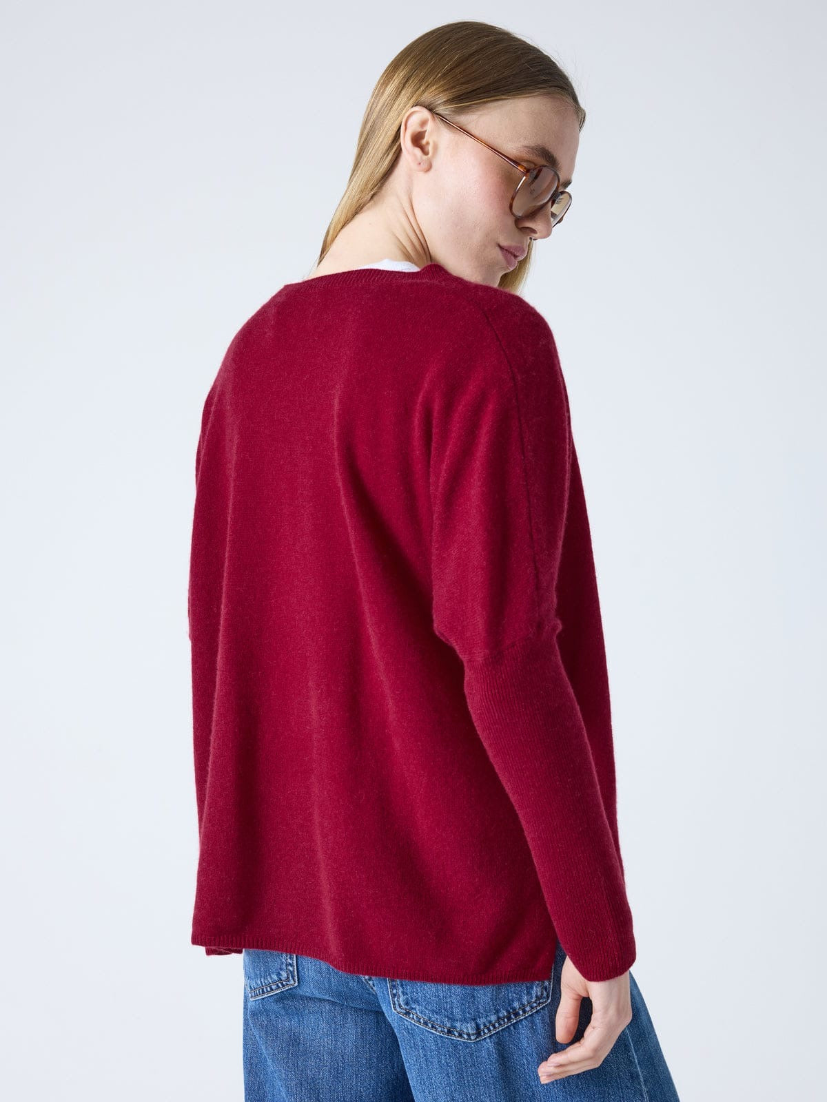 Maglione Absolut Cashmere Camille cherry