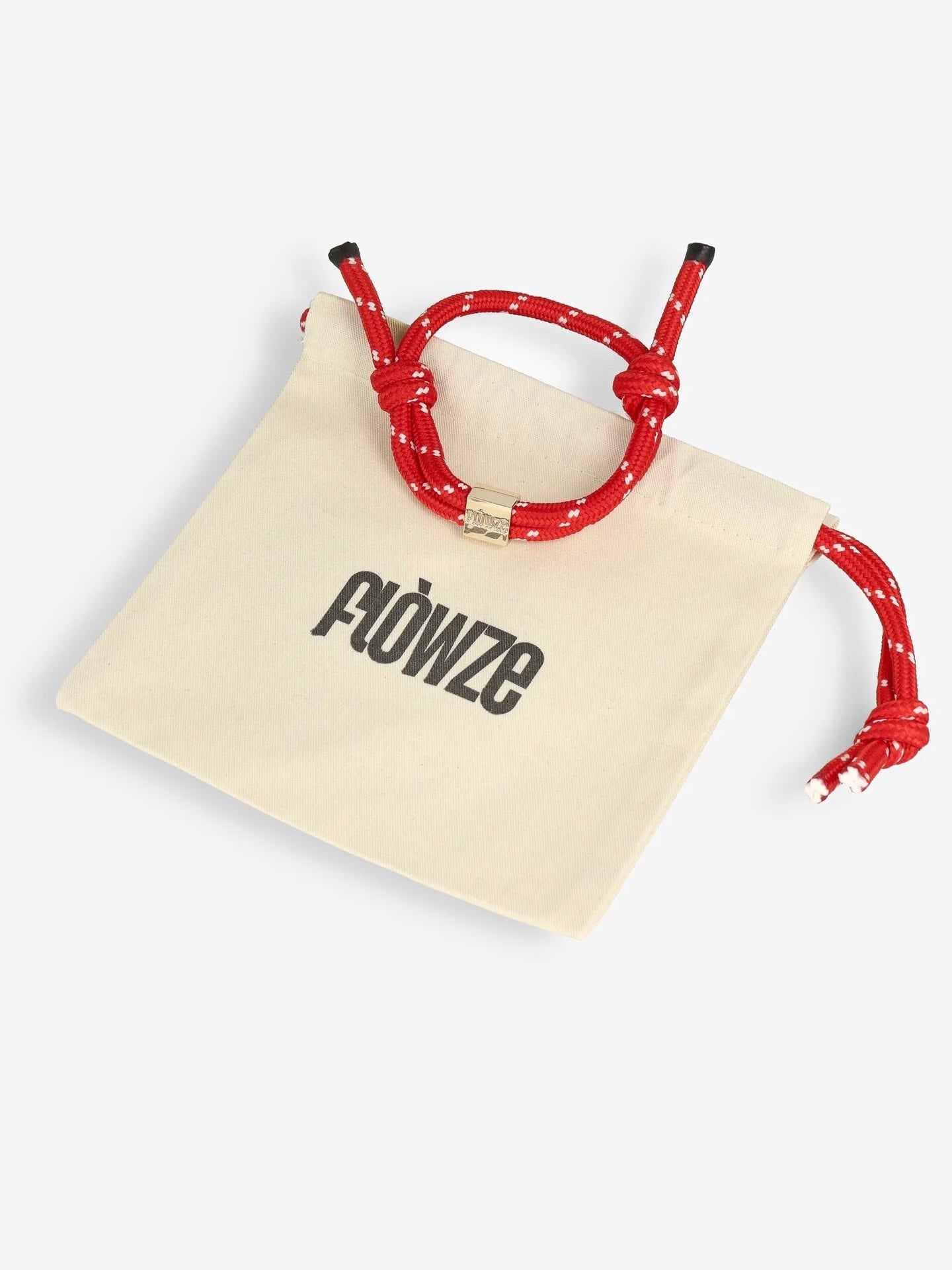 Flowze FLO / BRACE Red bracelet - Rope bracelet