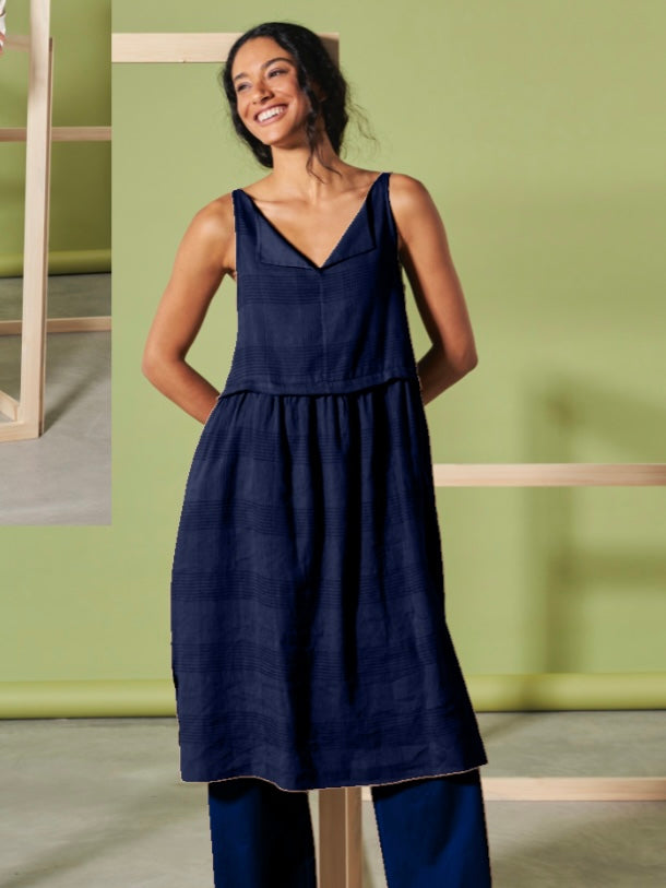 Abito TreBarraBi Aida Qualin Blue