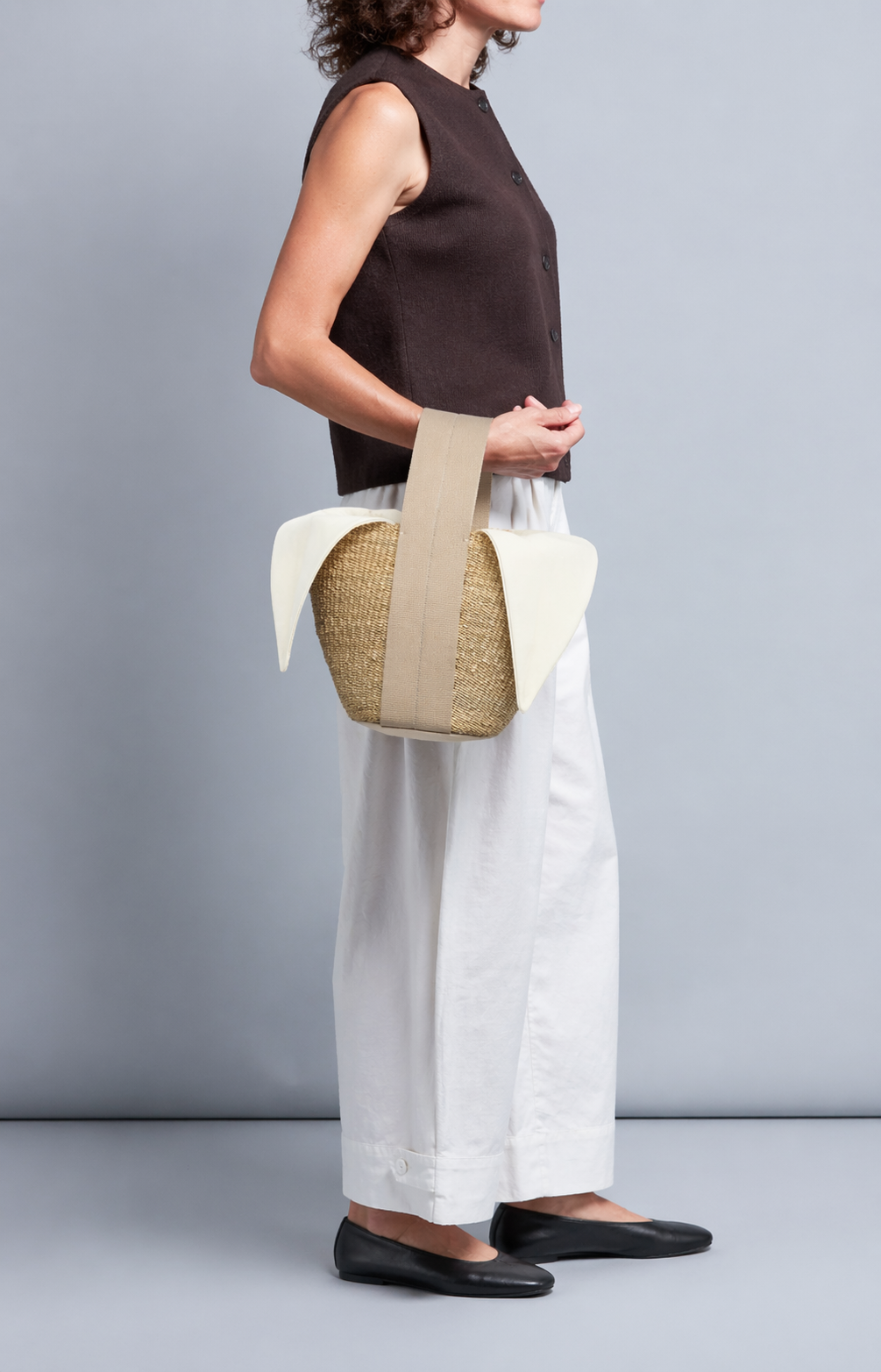 Borsa Muun Nona G Natural Beige