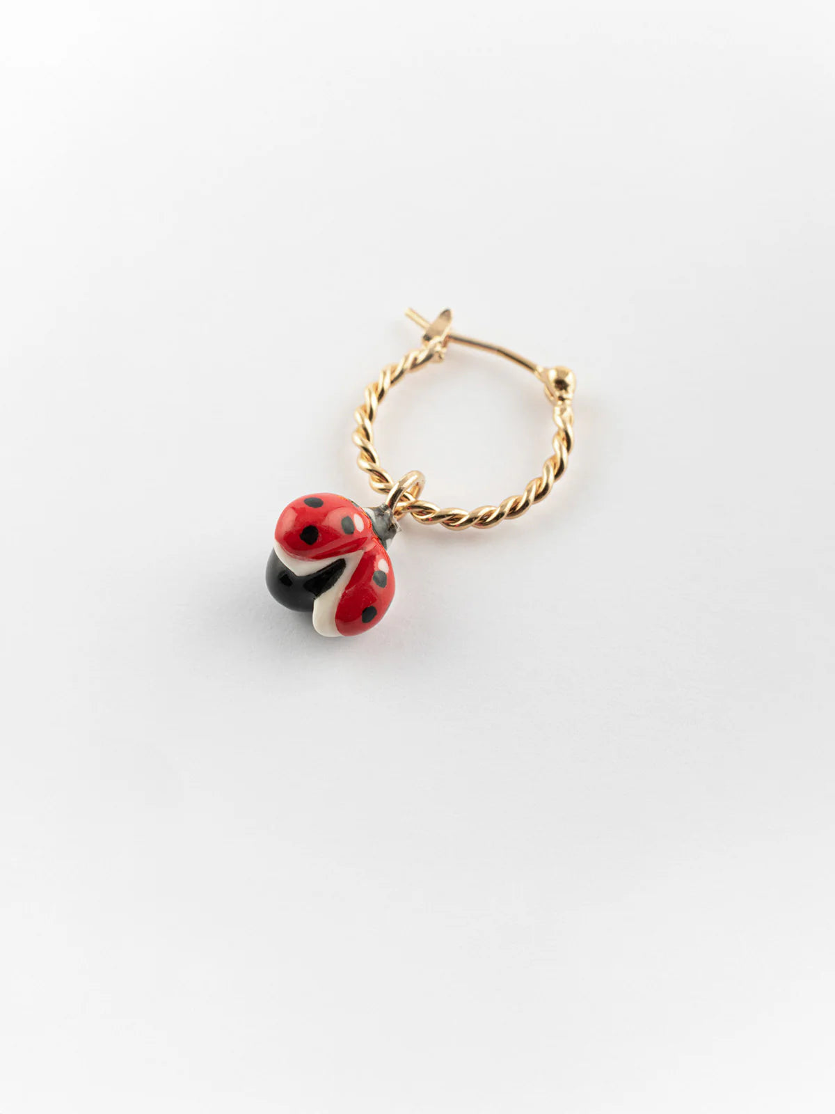 Orecchino Nach Mini Ladybug