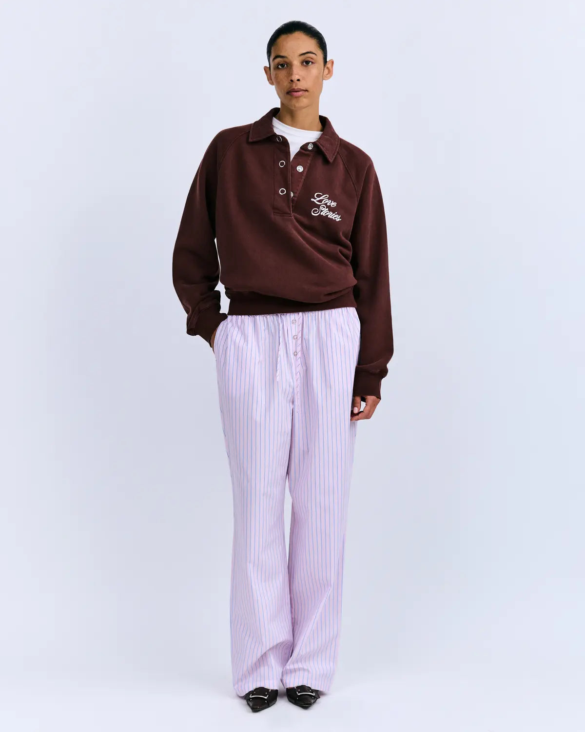 Felpa Love Stories Russel brown