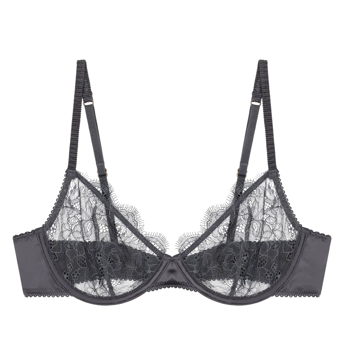 Bralette Love Stories Romeo dark grey