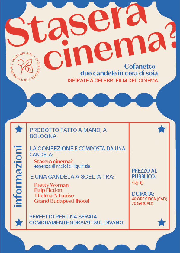 Candela Olivia Brusca STASERA CINEMA?