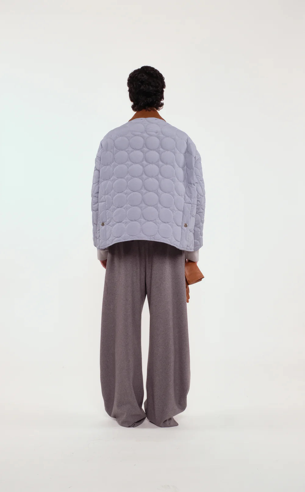 Giaccone Tela Bubble azzurro