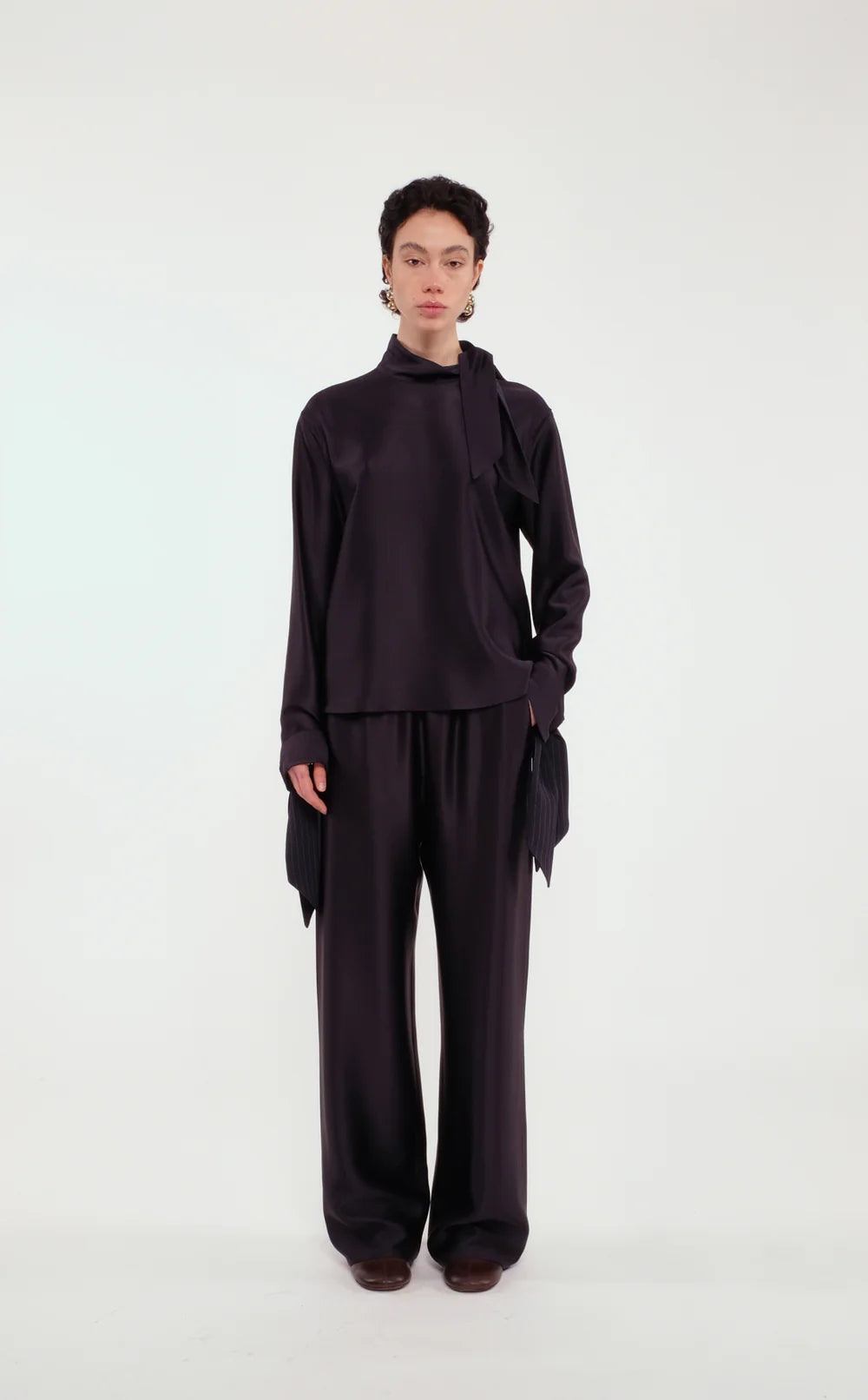 Pantalone Tela Stormo blu notte