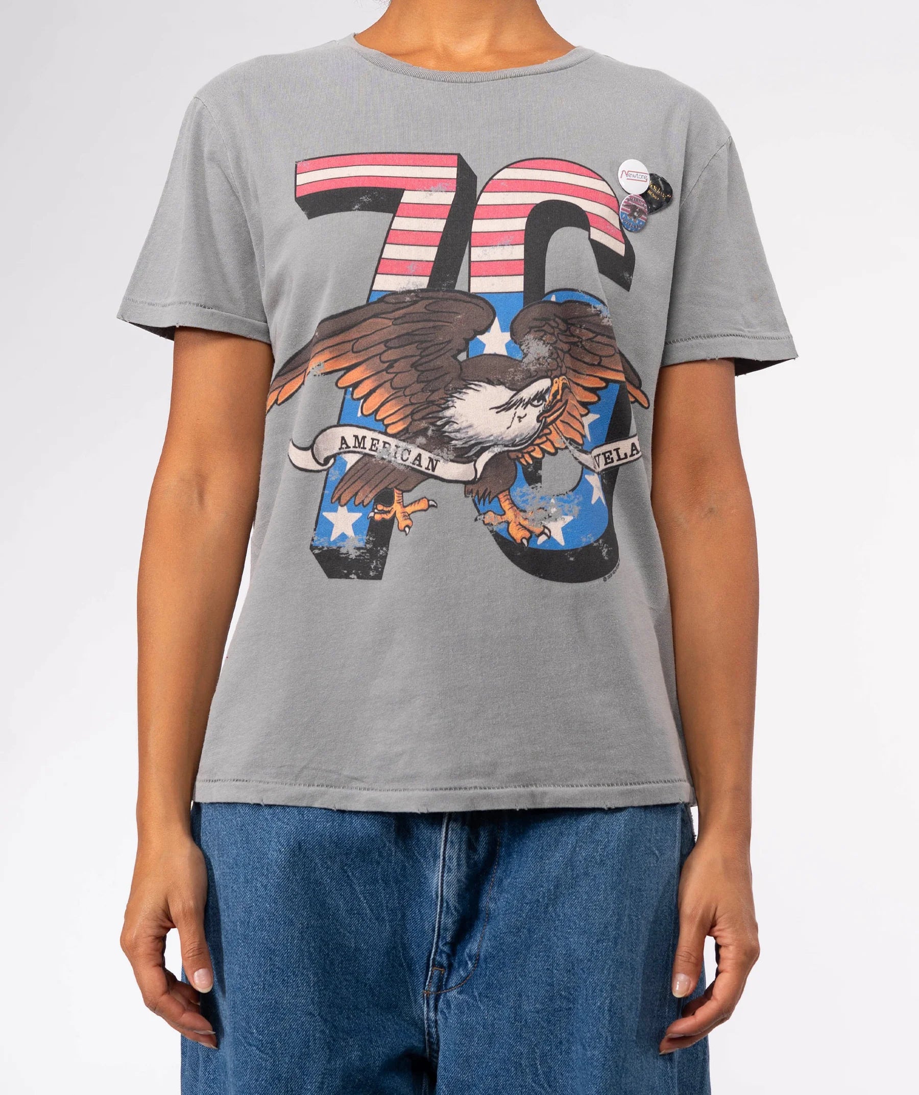 T-shirt Newtone Loveland Starlight grey