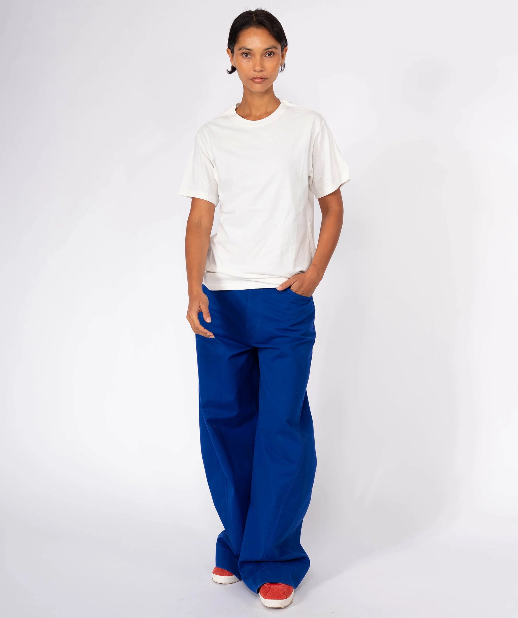 T-shirt Newtone Daily Trucker dirty white