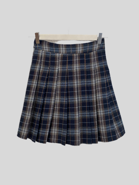 Flirt check mini skirt