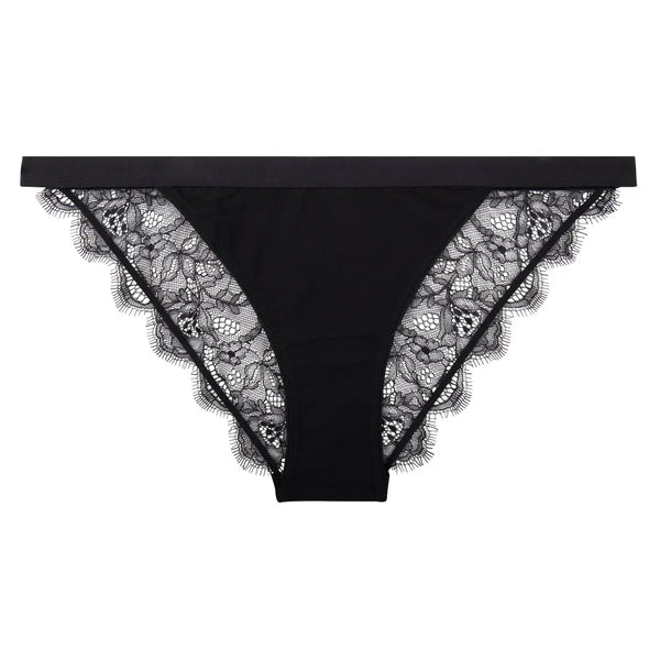 Love Stories Wild Rose Black briefs - Carry Over