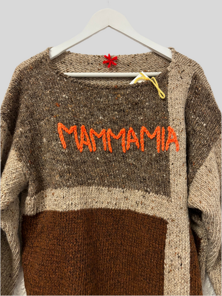 Almeno Nevicasse sweater "Mammamia"