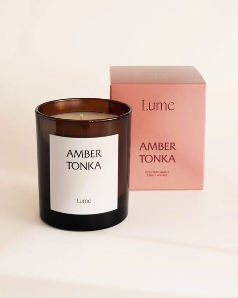 Lume Amber tonka big candle