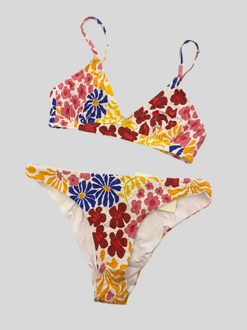 SPECIAL PRICE * Mimi à la Mer Federica white flower bikini