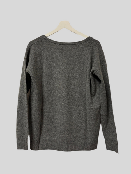 Absolut Cashmere Antigone Grey cardigan