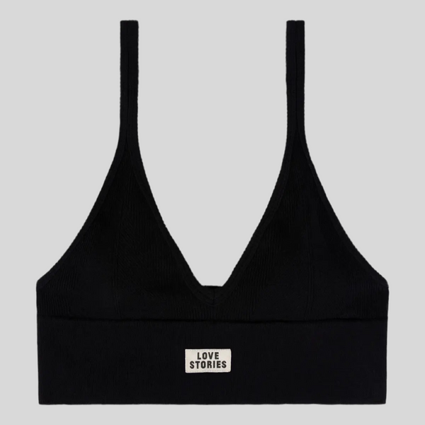 Love Stories Posey Black bralette