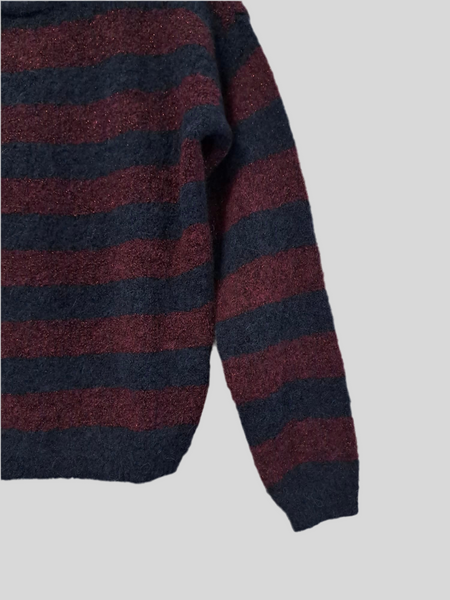 Chiara Bertani striped sweater