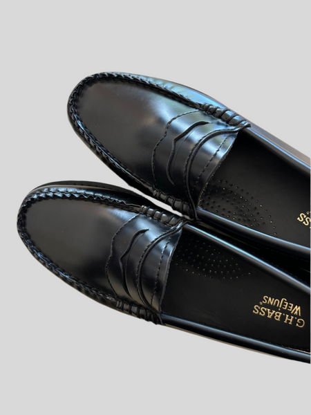 G.H. Bass Weejun Penny Black loafers