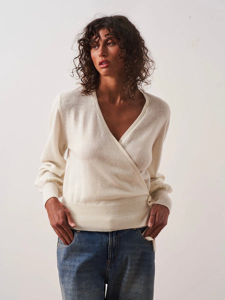 Absolut Cashmere Belinda Cream sweater