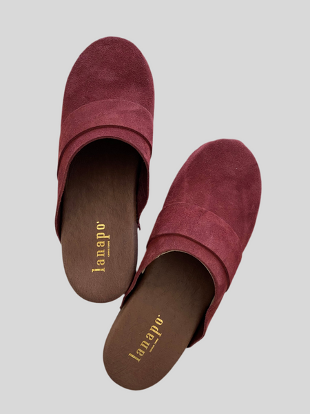 Lanapo burgundy crust clog