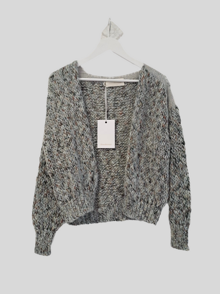 Chiara Bertani melange ice cardigan