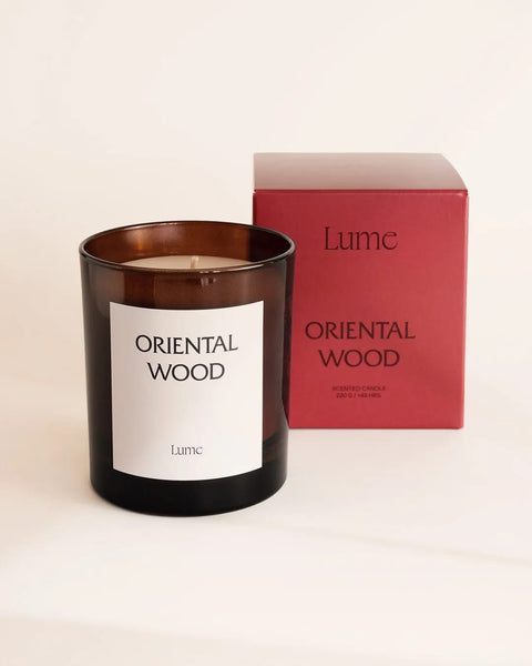 Lume Oriental wood big candle