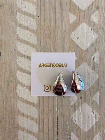 Argentoblu Marea earrings - rhodium plated brass