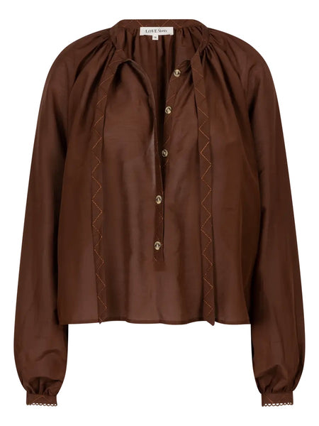 SPECIAL PRICE * Love Stories Breeze brown shirt